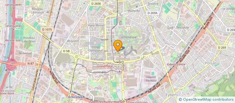 localisation de l'entreprise TOUT FAIRE HABITAT à GRENOBLE