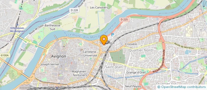 localisation de l'entreprise TOUT FAST à AVIGNON