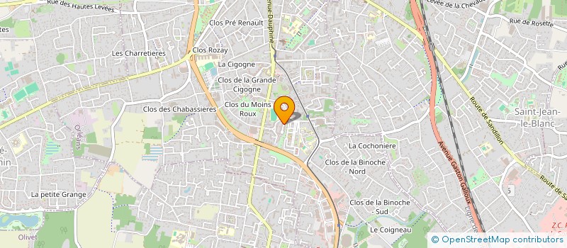 localisation de l'entreprise TOUT FEU TOUT SWING à ORLEANS