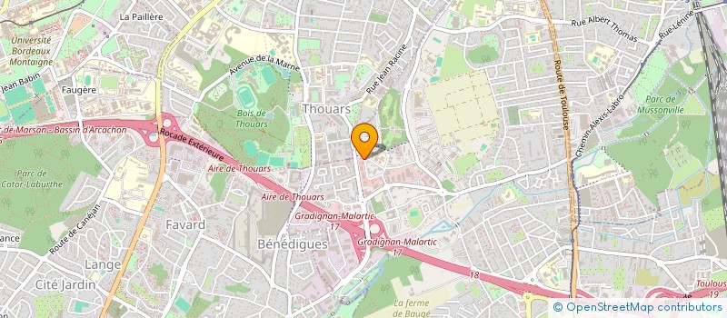 localisation de l'entreprise TOUT'INOX  VILLENAVE-D'ORNON