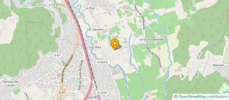 localisation de l'entreprise TOUT IRA BIEN à SOLLIES-VILLE
