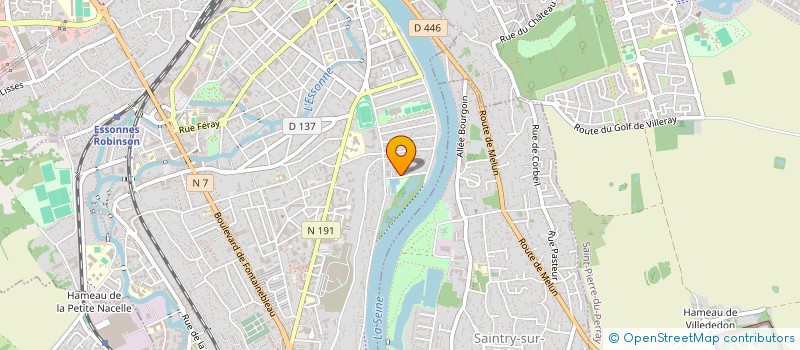 localisation de l'entreprise TOUT'IT à CORBEIL-ESSONNES