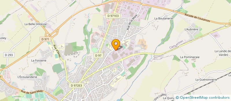 localisation de l'entreprise TOUT L'EMBALLAGE à COUTANCES