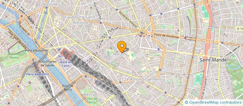 localisation de l'entreprise TOUT L UNIVERS  PARIS