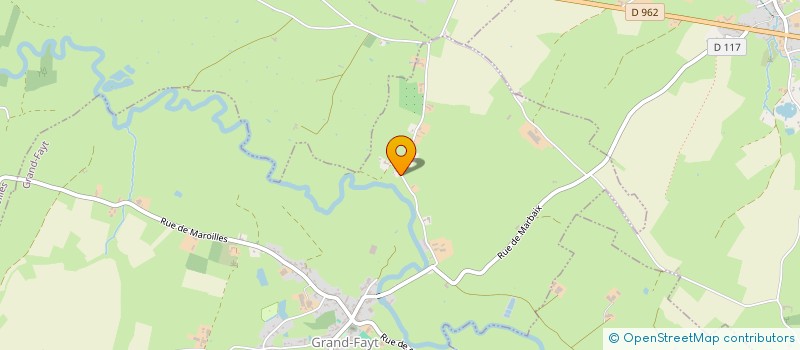 localisation de l'entreprise TOUT LA-BAS PRODUCTIONS  GRAND-FAYT