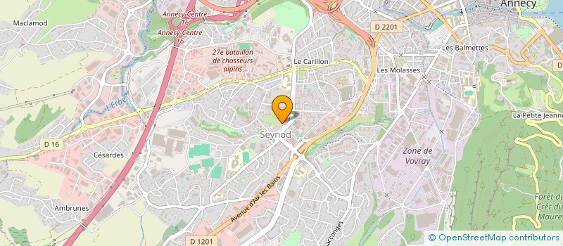 localisation de l'entreprise TOUT LE DRONE  ANNECY