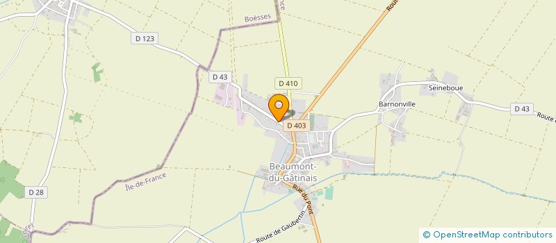 localisation de l'entreprise TOUT LE MAGNETISME TLM à BEAUMONT-DU-GATINAIS