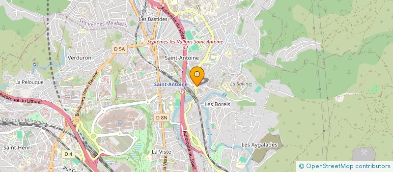 localisation de l'entreprise TOUT LE PARTENARIAT à MARSEILLE 15EME