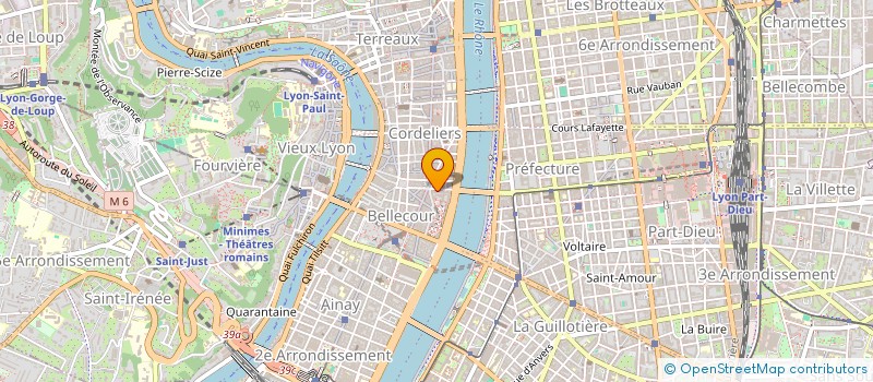 localisation de l'entreprise TOUT LYON  LYON