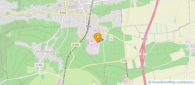 localisation de l'entreprise TOUT MATERIAUX  GOXWILLER