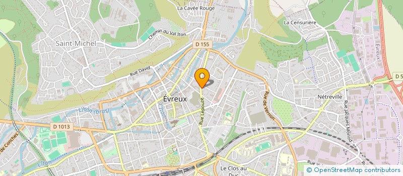 localisation de l'entreprise TOUT.MATERIAUX à EVREUX