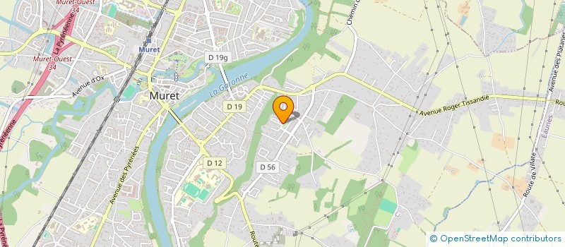 localisation de l'entreprise TOUT MENU SPORTIF ET SANTE à MURET