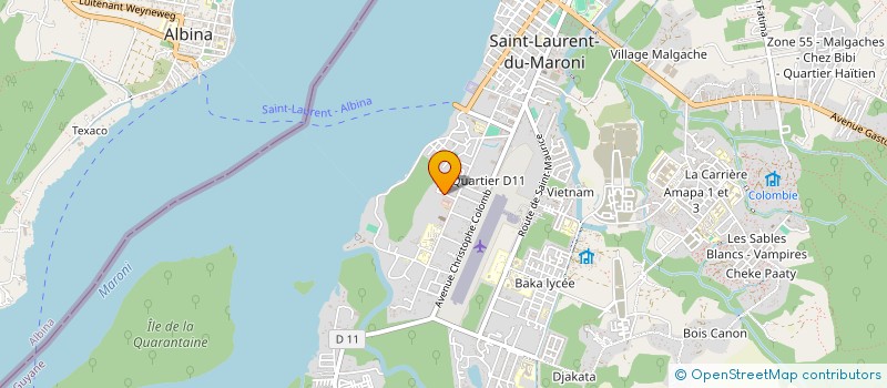 localisation de l'entreprise TOUT N'EST QUE GRACE à SAINT-LAURENT-DU-MARONI
