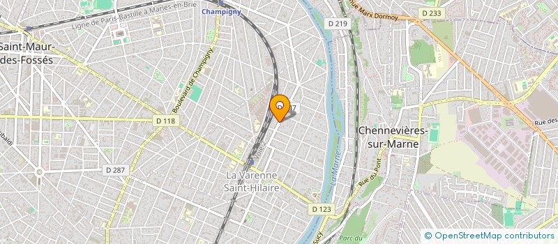 localisation de l'entreprise TOUT NATH'UREL à SAINT-MAUR-DES-FOSSES