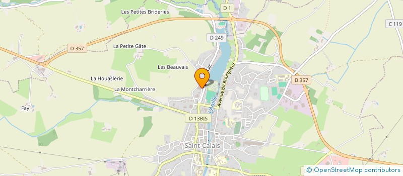localisation de l'entreprise TOUT NET à SAINT CALAIS