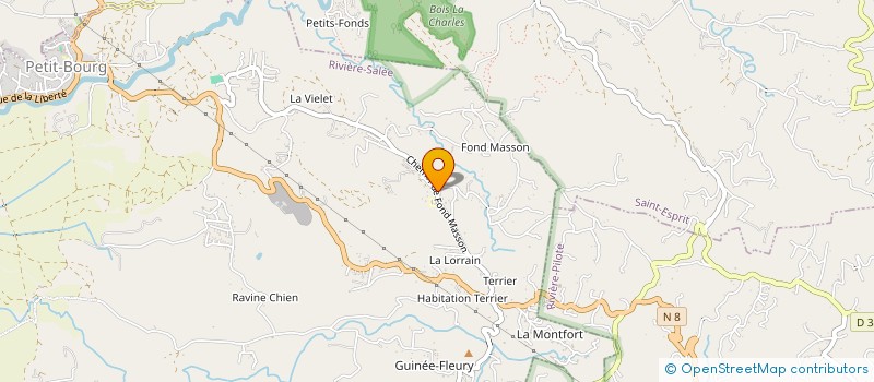 localisation de l'entreprise TOUT NET DOM à RIVIERE SALEE