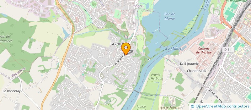 localisation de l'entreprise TOUT NETTOYAGE SERVICES à BOUCHEMAINE