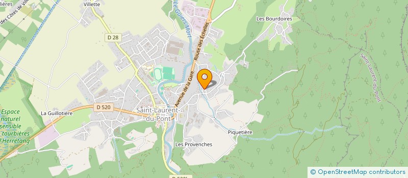 localisation de l'entreprise TOUT PAIN TOUT FLAMME  SAINT-LAURENT-DU-PONT