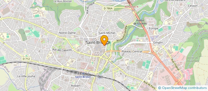 localisation de l'entreprise TOUT PETIT ET DEJA GRAND à SAINT-BRIEUC