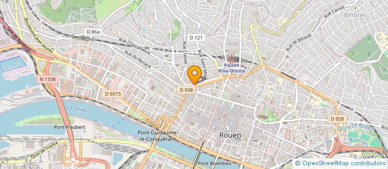 localisation de l'entreprise TOUT PLUS HAUT à ROUEN