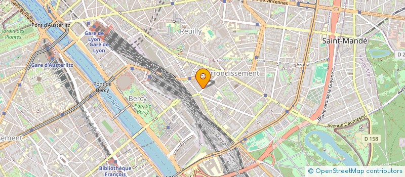 localisation de l'entreprise TOUT POUR CHEZ VOUS  PARIS