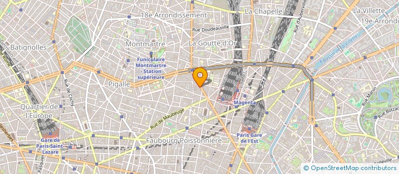 localisation de l'entreprise TOUT POUR ELLE  PARIS