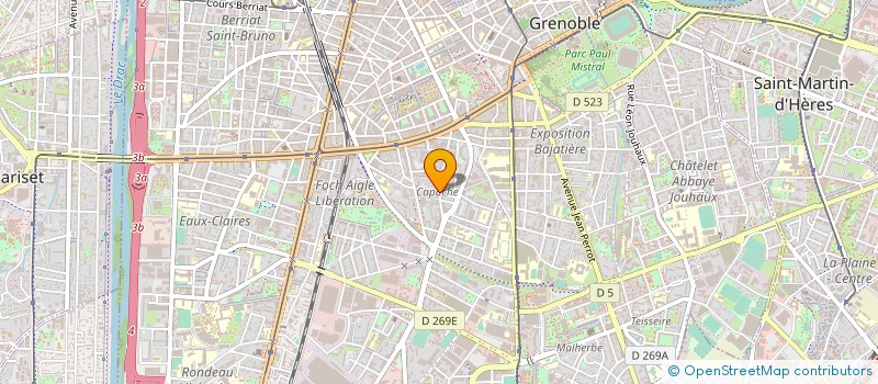 localisation de l'entreprise TOUT POUR LA CLE à GRENOBLE