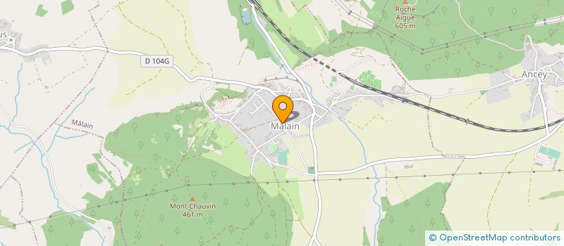 localisation de l'entreprise TOUT POUR LA TABLE à FLEUREY-SUR-OUCHE