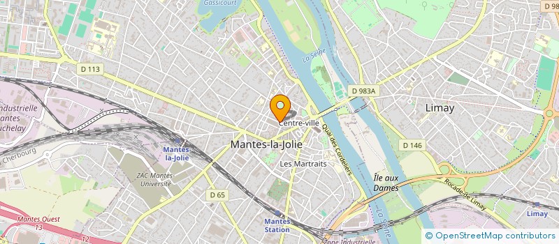 localisation de l'entreprise TOUT POUR LE BUREAU à MANTES-LA-JOLIE
