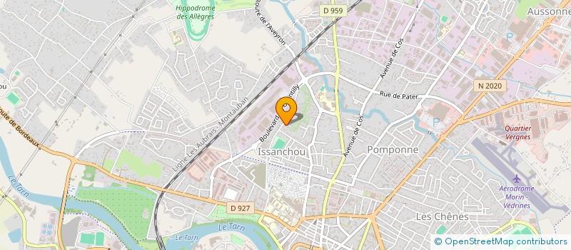 localisation de l'entreprise TOUT POUR LE FRUIT à MONTAUBAN