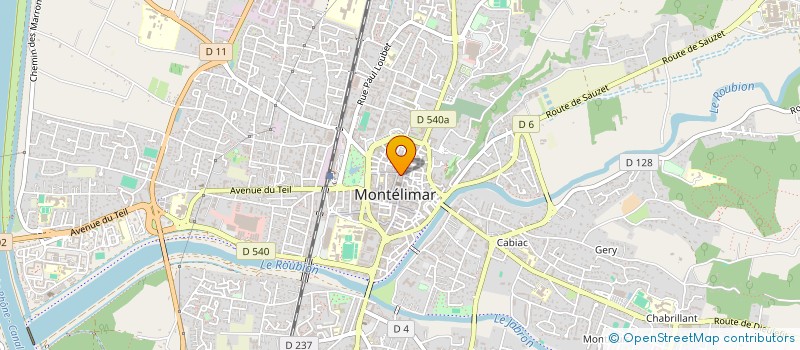 localisation de l'entreprise TOUT POUR LE MENAGE à MONTELIMAR