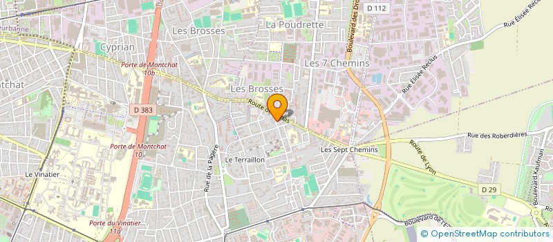 localisation de l'entreprise TOUT POUR LE PHONE  BRON