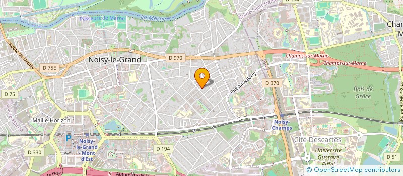 localisation de l'entreprise TOUT POUR LE PLAISIR à NOISY-LE-GRAND