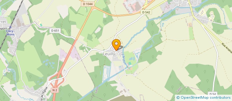 localisation de l'entreprise TOUT POUR LE POIDS LOURD SA à CHIVY-LES-ETOUVELLES