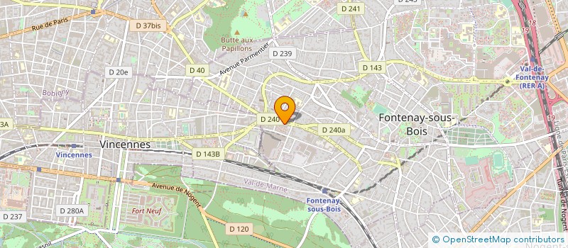 localisation de l'entreprise TOUT POUR VOIR à FONTENAY SOUS BOIS