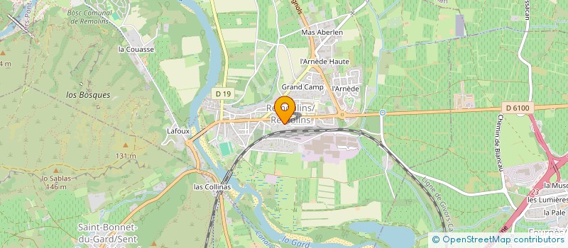 localisation de l'entreprise TOUT PRESTAMIND  REMOULINS