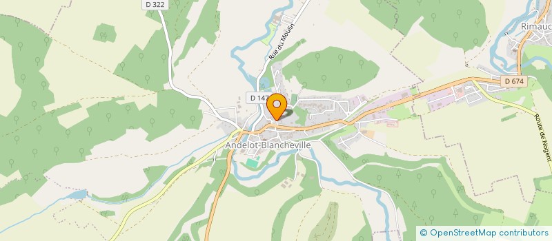 localisation de l'entreprise TOUT PRET TOUT FRAIS à ANDELOT-BLANCHEVILLE