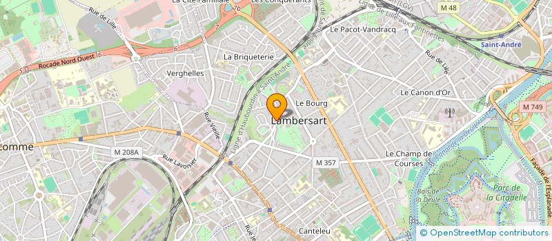 localisation de l'entreprise TOUT S'ALLUME  LILLE