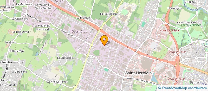 localisation de l'entreprise TOUT SE LOUE à SAINT-HERBLAIN