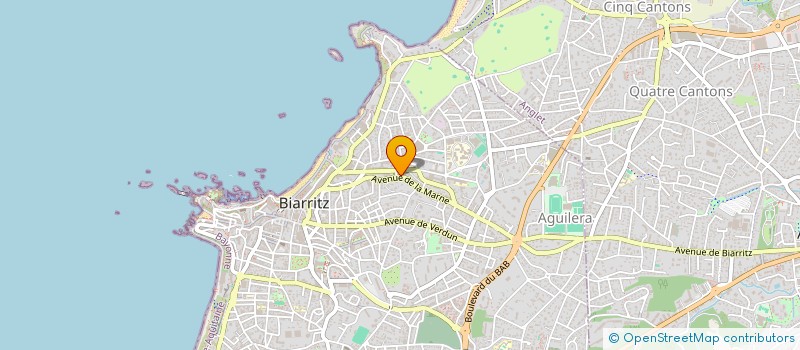 localisation de l'entreprise TOUT SERVICES POUR PARTICULIERS à BIARRITZ