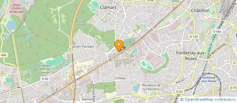localisation de l'entreprise TOUT SIMPLEMENT BY L'AS DU FOUET à CLAMART