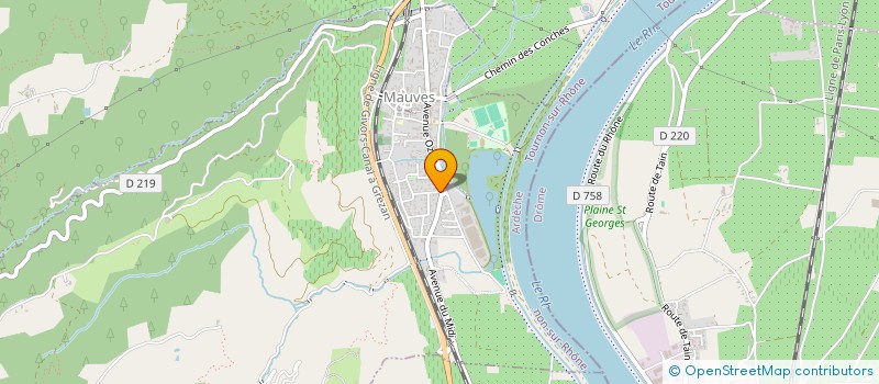 localisation de l'entreprise TOUT SIMPLEMENT PROPRE  MAUVES