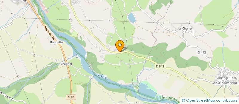 localisation de l'entreprise TOUT-T-PERMIS  SAINT-BONNET-EN-CHAMPSAUR