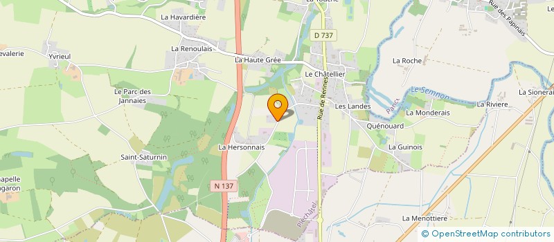 localisation de l'entreprise TOUT TERRAIN 35  PLECHATEL