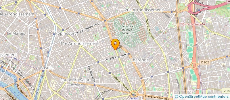 localisation de l'entreprise TOUT-TERRAIN  PARIS