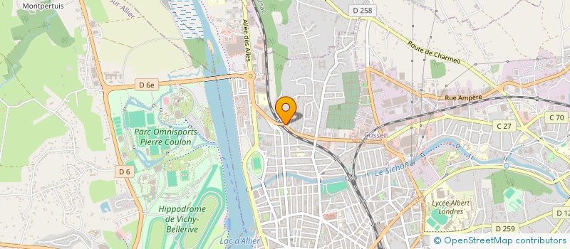 localisation de l'entreprise TOUT TERRAIN CONCEPT à VICHY