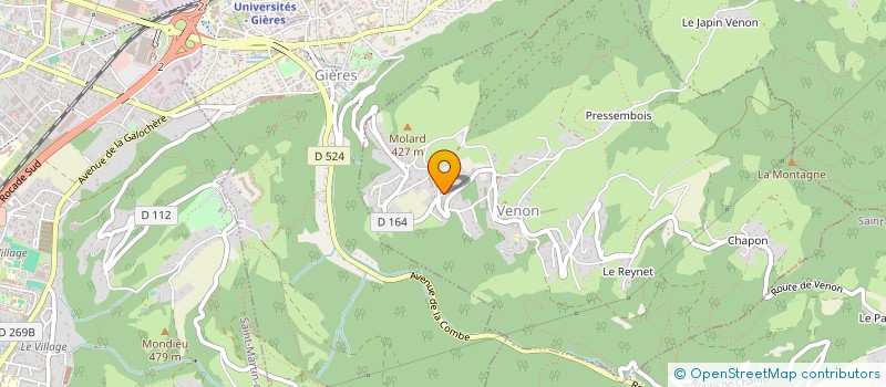 localisation de l'entreprise TOUT TERRAIN CULTUREL  VENON