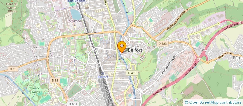 localisation de l'entreprise TOUT TERRAIN RADIO COMMANDE 90 à BERMONT