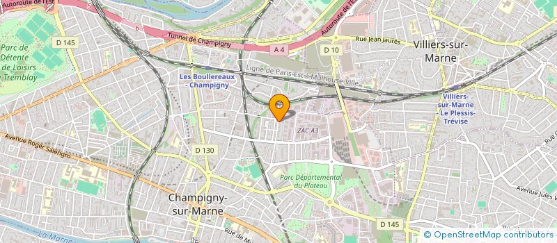 localisation de l'entreprise TOUT TYPE RAVALEMENT à CHAMPIGNY-SUR-MARNE