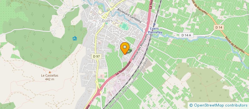 localisation de l'entreprise TOUT UN ART(ASSOCIATION DES ARTISTES PIERREFEUCAINS)  PIERREFEU-DU-VAR